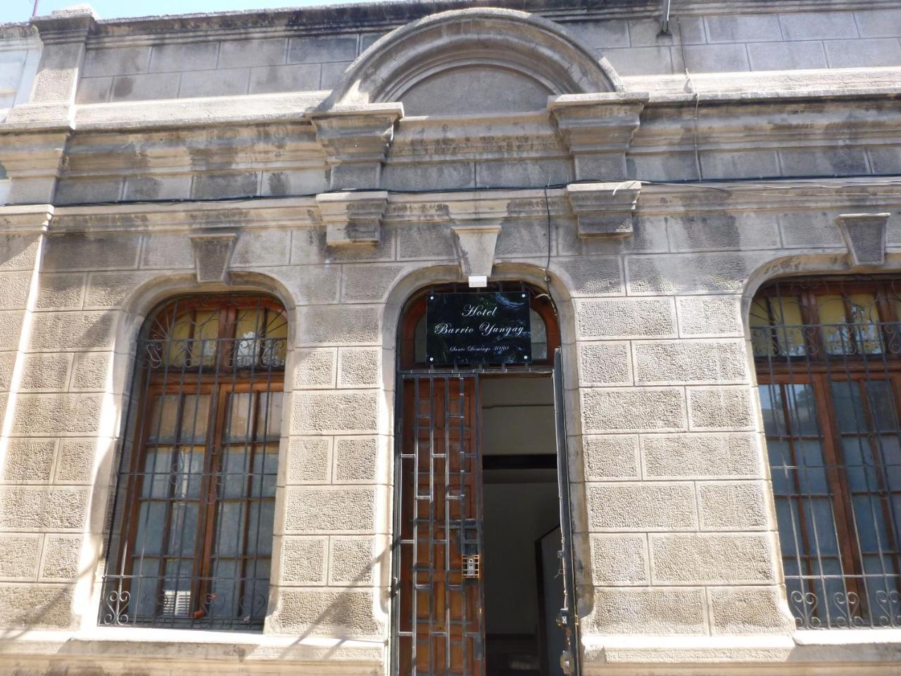 Hotel Barrio Yungay Santiago Buitenkant foto